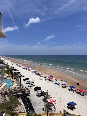 Daytime balcony view