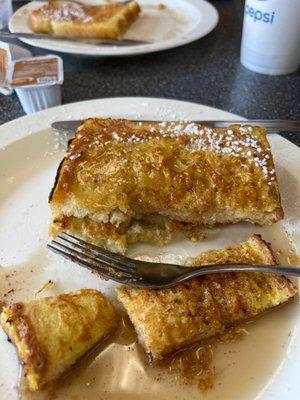 Delicious French toast, cooked perfectly