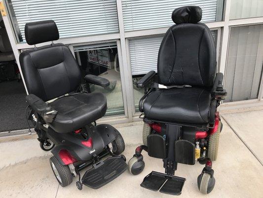 We service all makes and model of powerchairs at your place or ours!