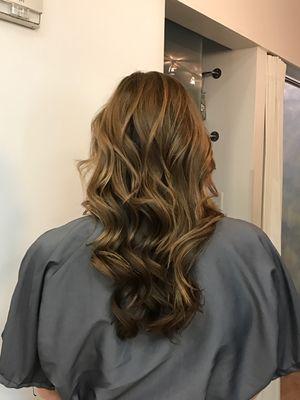 Natural balayage