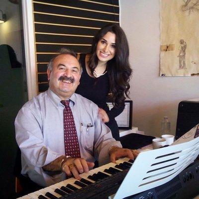 Edwin and Ellenie Galestian! Join piano lessons with Edwin Galestian and dance lessons with Ellenie Galestian at our Academy!