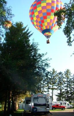 Balloon Fest and Art Show last full weekend in August