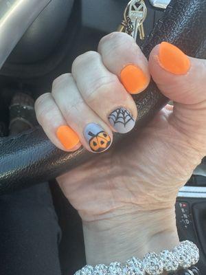 My Halloween nails!