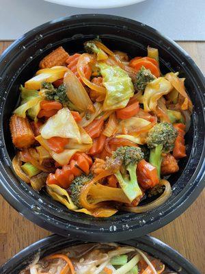 Veggie stir fry