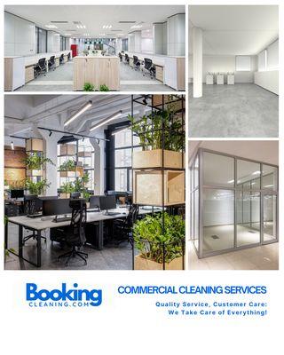 BookingCleaning.com ensures spotless offices with our commercial cleaning services in Austin, TX. We care for your workspace!