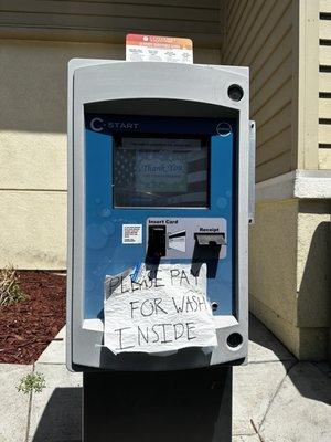 Pay machine (instagram: wooneats)