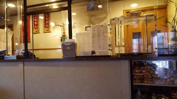 Front counter - place order for take out