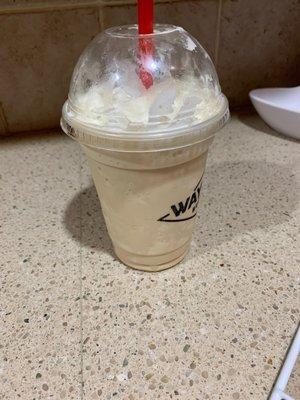 Mocha malt shake