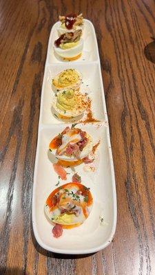 Deviled egg flight   @hybrideater