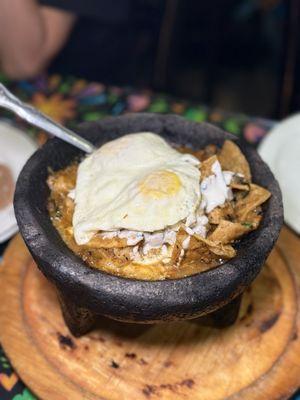 Volcanic Chilaquiles