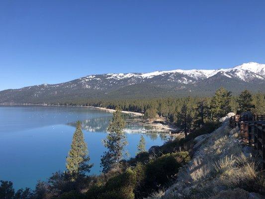 View from East Shore Bike Trail