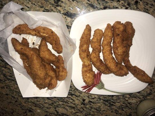 Chicken fingers