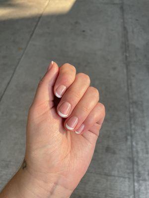 French gel manicure