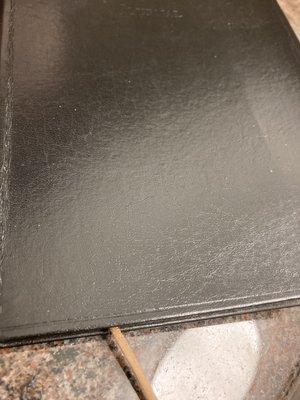 My current soft black leather covered journal with ribbon bookmark. Posted 02/03/21