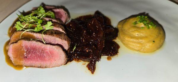 Roasted Lamb loin