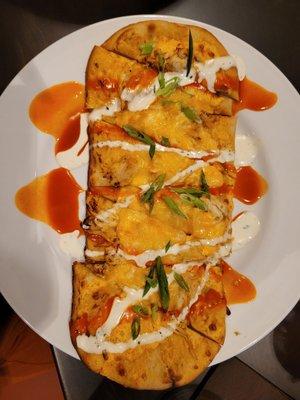 Buffalo chicken Flatbread