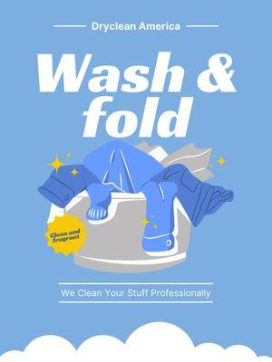 No time to do laundry? Hate folding? Let us do the work for you!