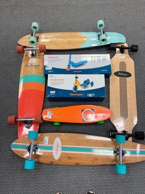 Longboards and Scooters from Retrospec!