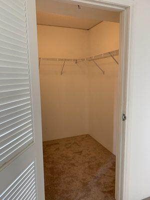 Walk in closet