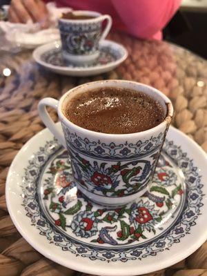 Turkish coffee. LOVE IT!