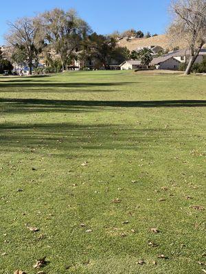 Hole #1 fairway on December 8, 2021.