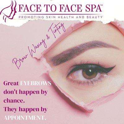 Put your best face forward with our expert waxing specialists. Book a Brow wax and tinting available!