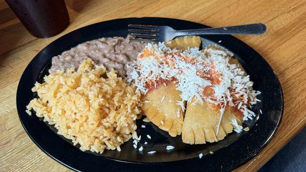 Empenada platter