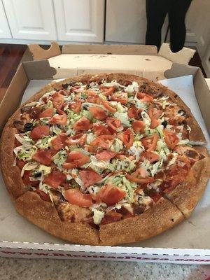 Taco pizza- delicious