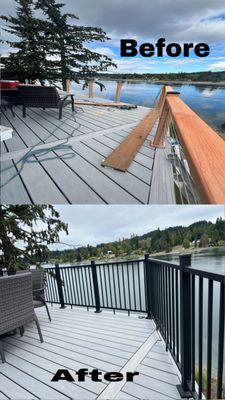 Deck rails