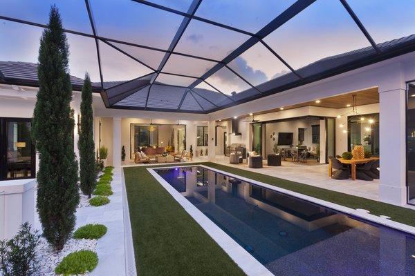 John Cannon Homes' The Adelaide Pool and Outdoor Living Space