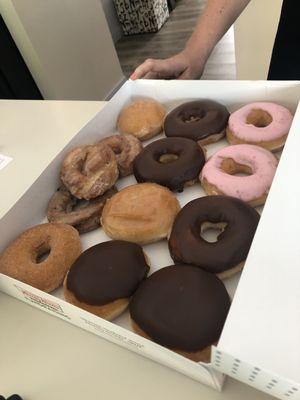 Dozen donuts