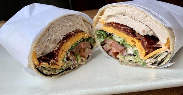 1. Turkey Club Wrap :D