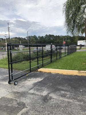 We also do commercial and industrial fencing.