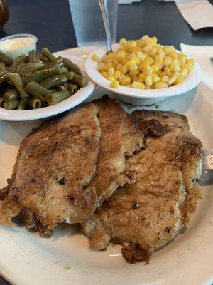 THURSDAY special Pork Chops