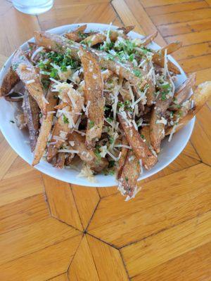 Garlic Parmesan Fries appetizer was very flavourful.