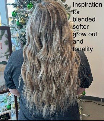 Inspiration photo from stylist at our salon.