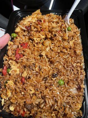 Combination Beef Fried Rice without shrimp