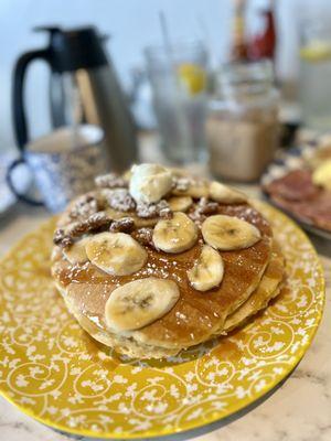 Banana Nut pancakes