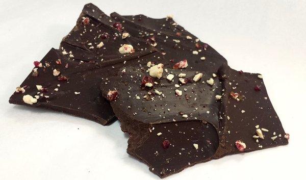 Dark Chocolate Peppermint Bark!