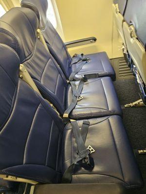 Leg room and seats