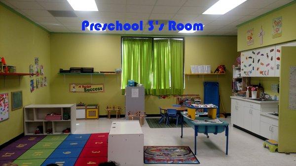 Preschool 3's Room