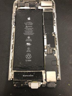 Destroyed iPhone 8 Plus. Still fully functional