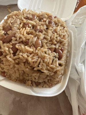 Rice and peas