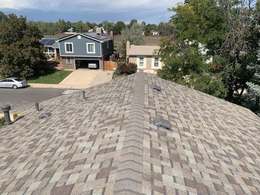 Owens Corning lifetime laminate composition shingle