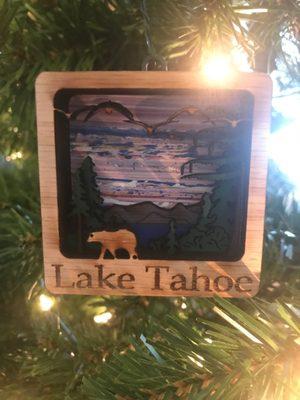 Lake Tahoe ornament