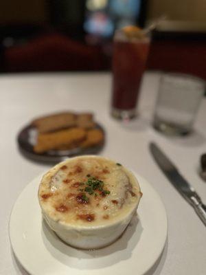 French Onion Soup Au Gratin