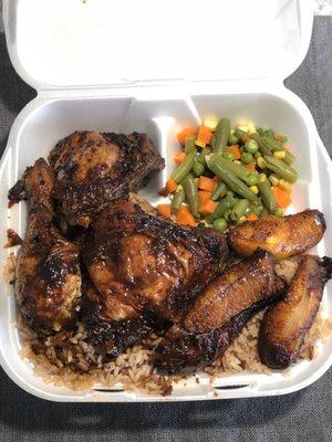 Jerk chicken large