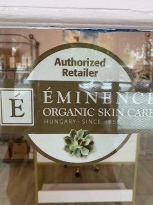 I am Eminence Products Authorized Retailer.