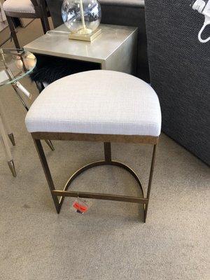 Updated bar stools - Owner was so nice - added pads to the base so they  wouldn't scratch hardwood floors - appreciated their extra help!