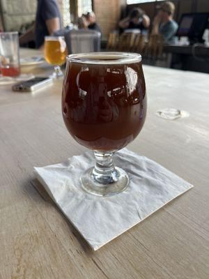 Brown ale at Hunter Gatherer Brewery